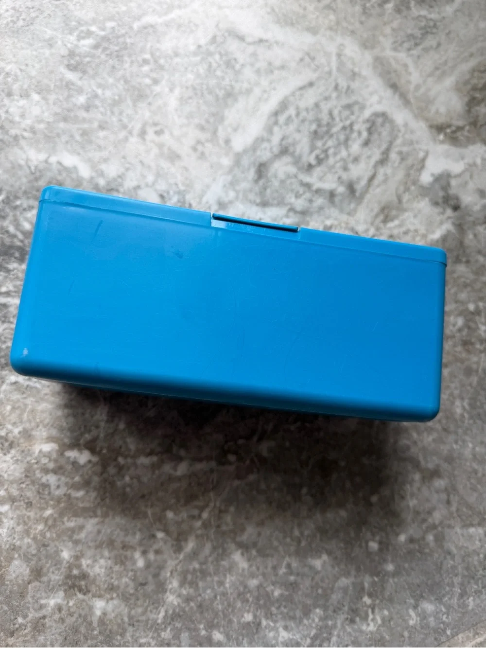 Vintage Chubs Stackables Blue Storage Wipes Container L&F Products Plastic lego